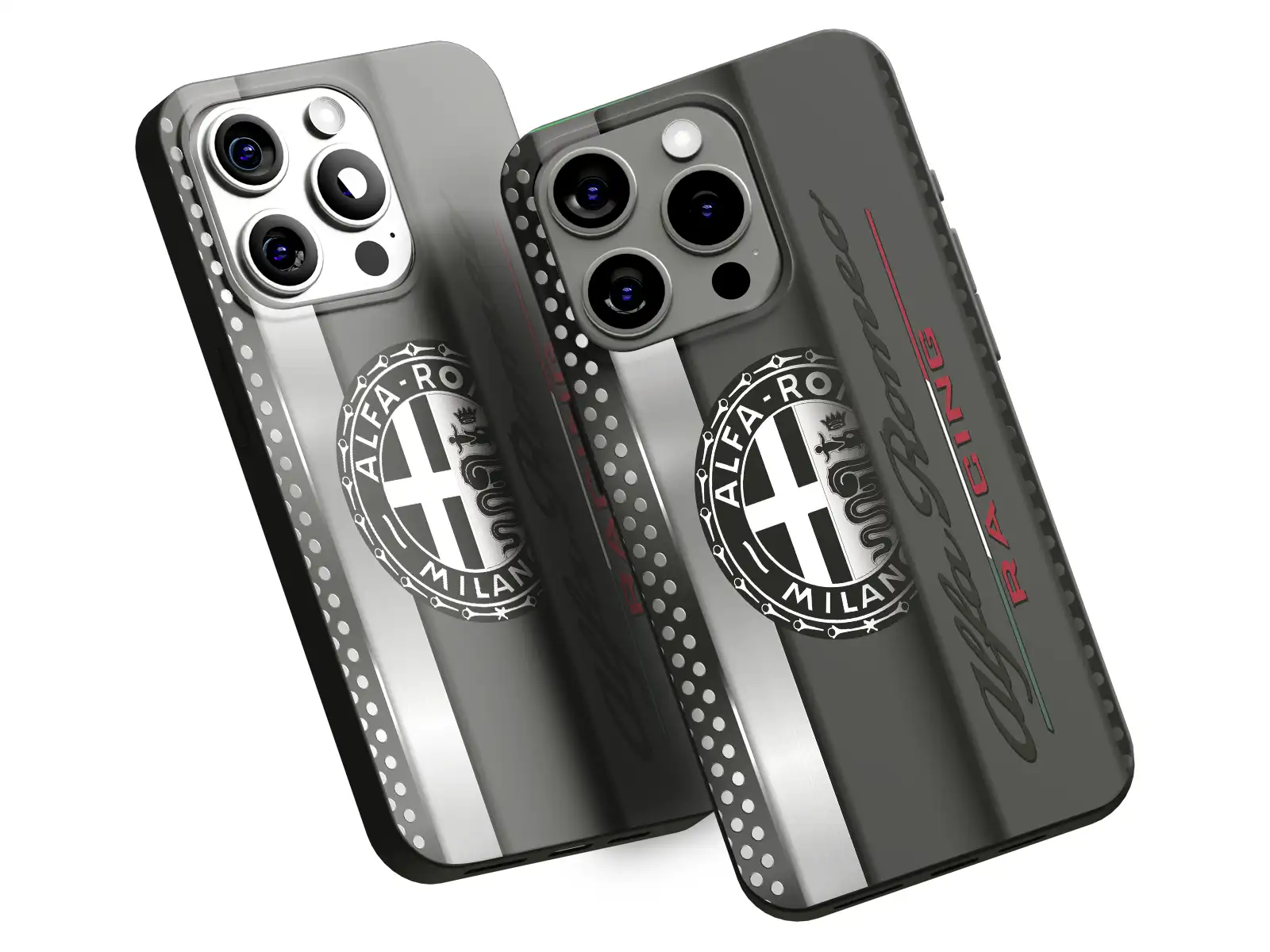 Alfa Romeo Cover Smartphone Solida per Utilizzo Pro
